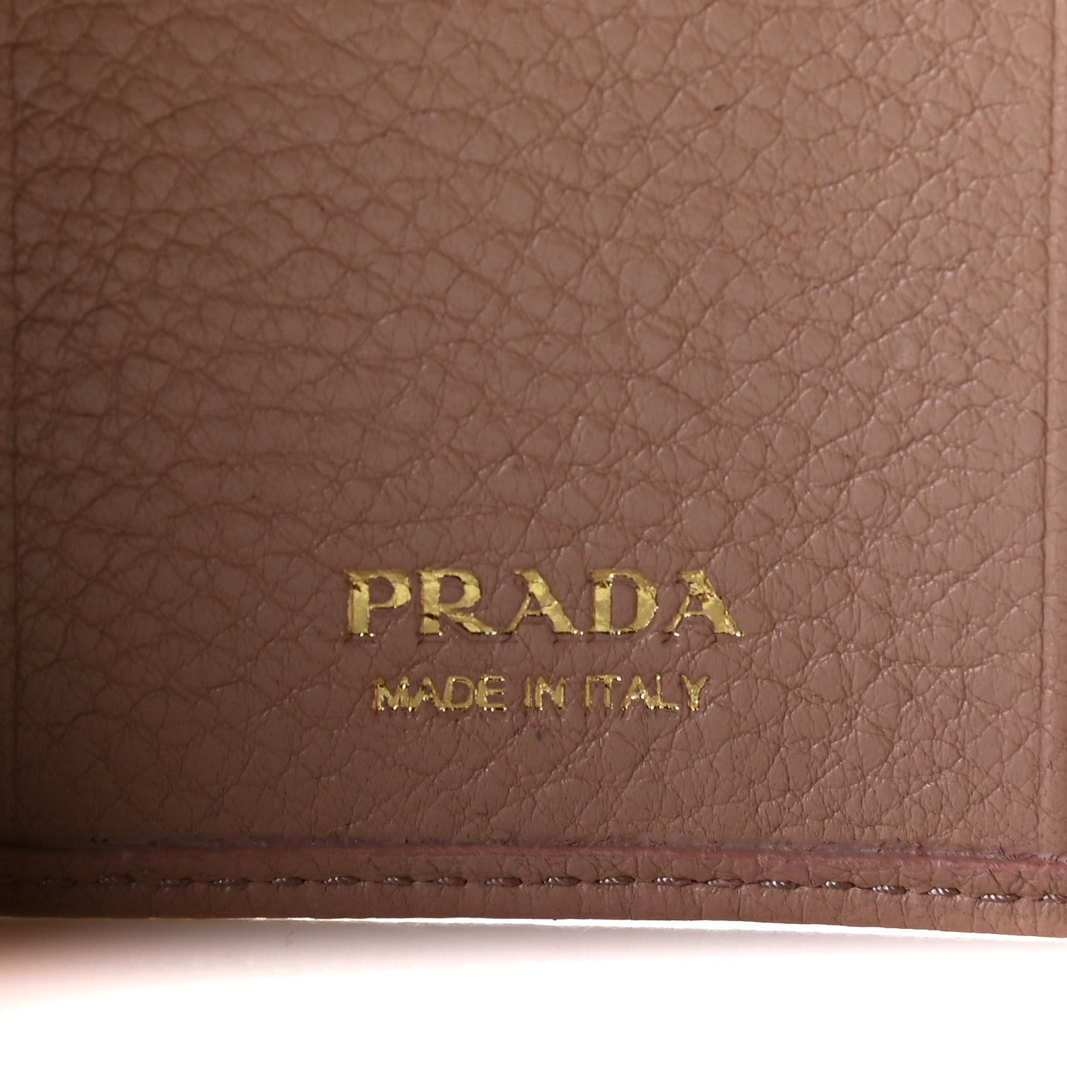 Prada Vitello Grain 6 Key Holder Cipria 10 of 12