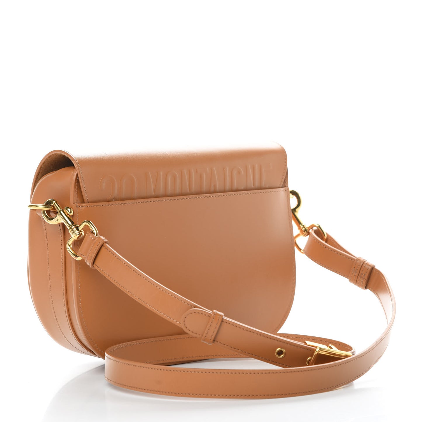 Box Calfskin Medium Bobby Flap Camel