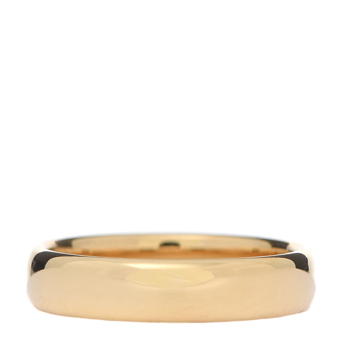18K Yellow Gold 4.5mm Classic Wedding Band Ring 57 8