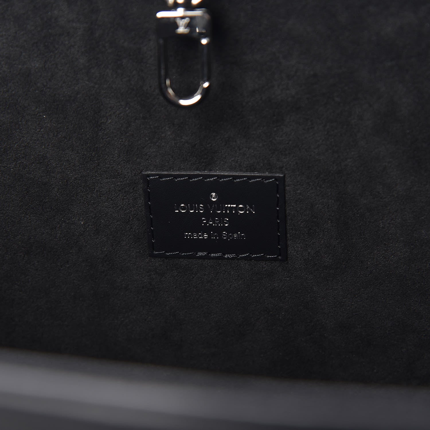 Louis Vuitton Epi Neverfull MM Black 8 of 9