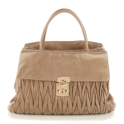 Miu Miu Nappa Matelasse Tote Cammeo 1 of 8
