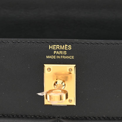 Hermes Swift Kelly Padded Sellier 25 Black 6 of 10
