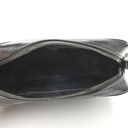 Saint Laurent Calfskin Matelasse Monogram Lou Camera Bag Black 5 of 9