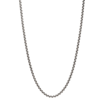 David Yurman Sterling Silver 3.6mm Box Chain Necklace 22" 1 of 4