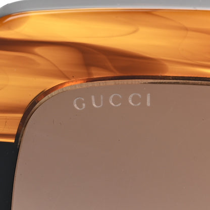Gucci Square Frame GG0178S Sunglasses Havana 5 of 8