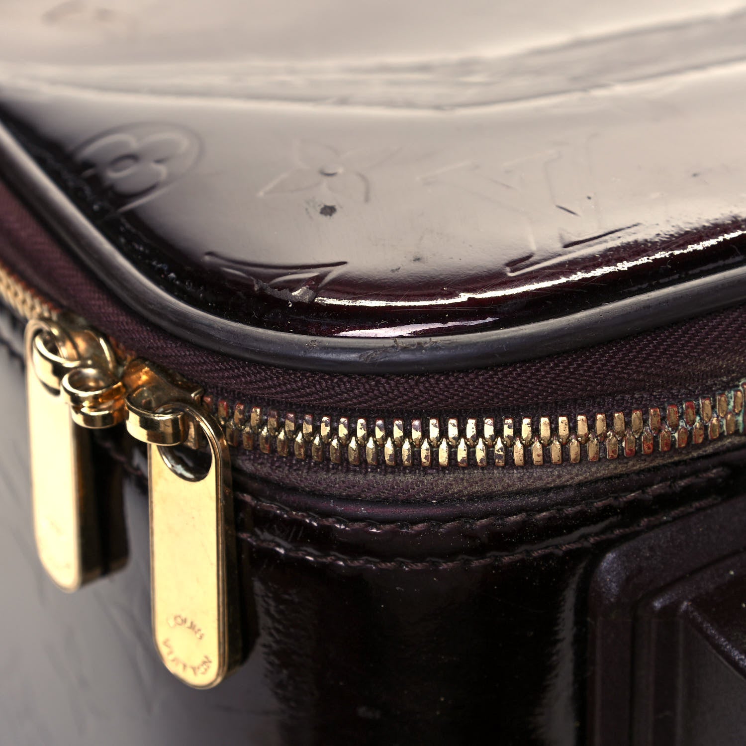 Louis Vuitton Vernis Pegase 45 Rolling Luggage Amarante 8 of 23
