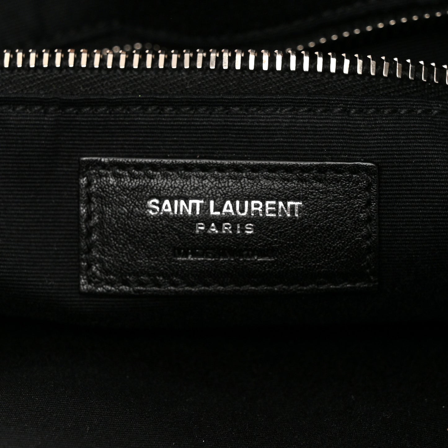 Raffia Linen Calfskin Rive Gauche Tote Naturale Black
