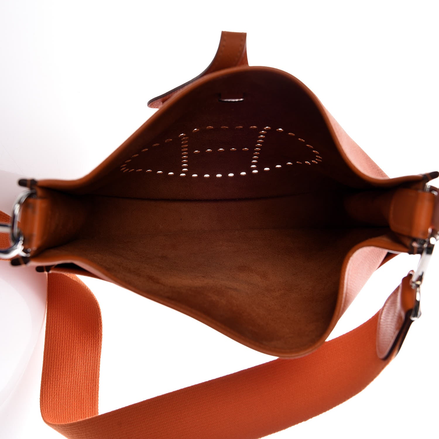 Hermes Epsom Evelyne II PM Orange 5 of 15