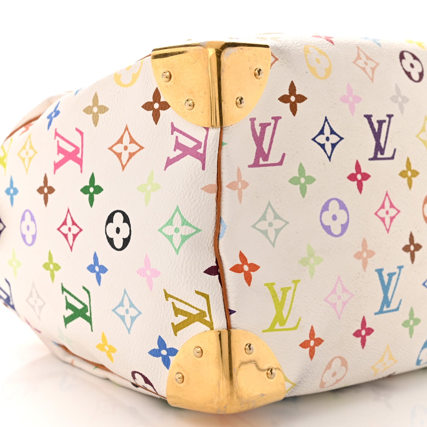LOUIS VUITTON Monogram Multicolor Speedy 30 White