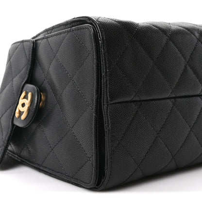 Chanel Caviar Quilted Small Chanel 25 Handbag Black 9 of 11