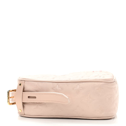 Louis Vuitton Lambskin Embossed Monogram Fall In Love Sac Coeur Light Pink 4 of 12
