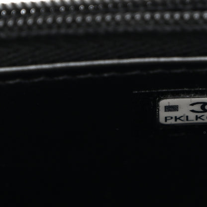 Chanel Caviar Quilted Trendy Handle Clutch With Chain Black 9 of 12