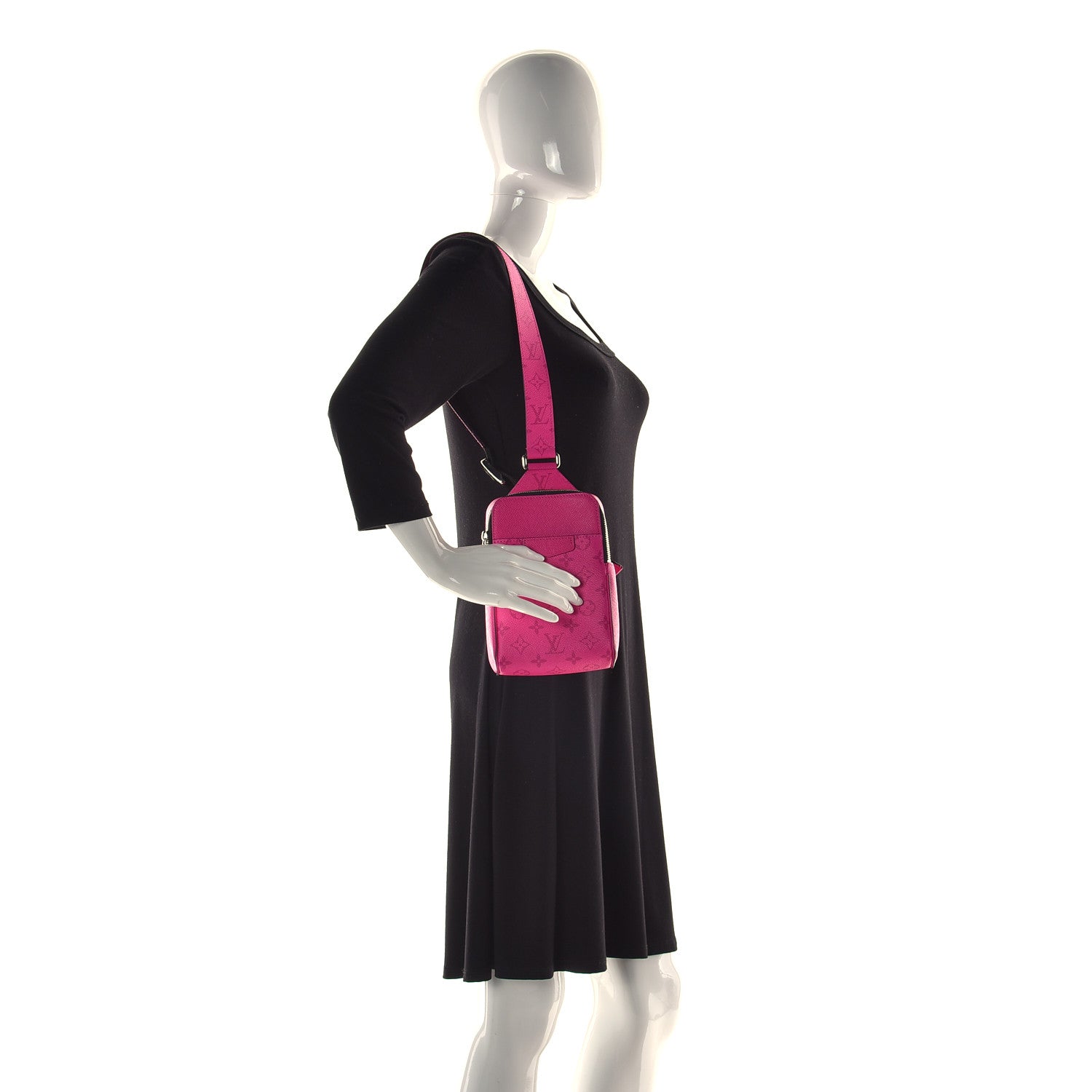 Louis Vuitton Taigarama Outdoor Slingbag Fuchsia 2 of 12