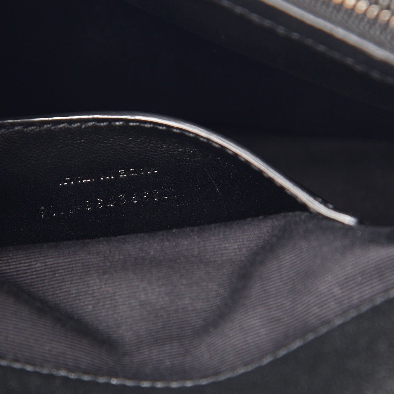Saint Laurent Sheepskin Matelasse Chevron Monogram Large College Satchel Black 8 of 8