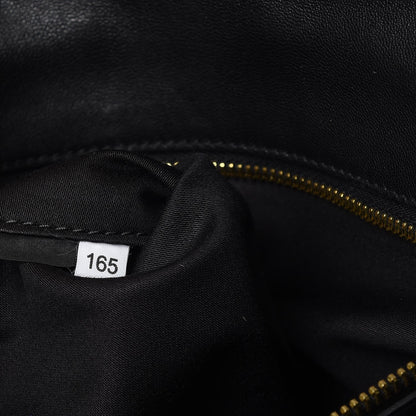 Miu Miu Nappa Quilted Studded Tote Bag Black 8 of 11