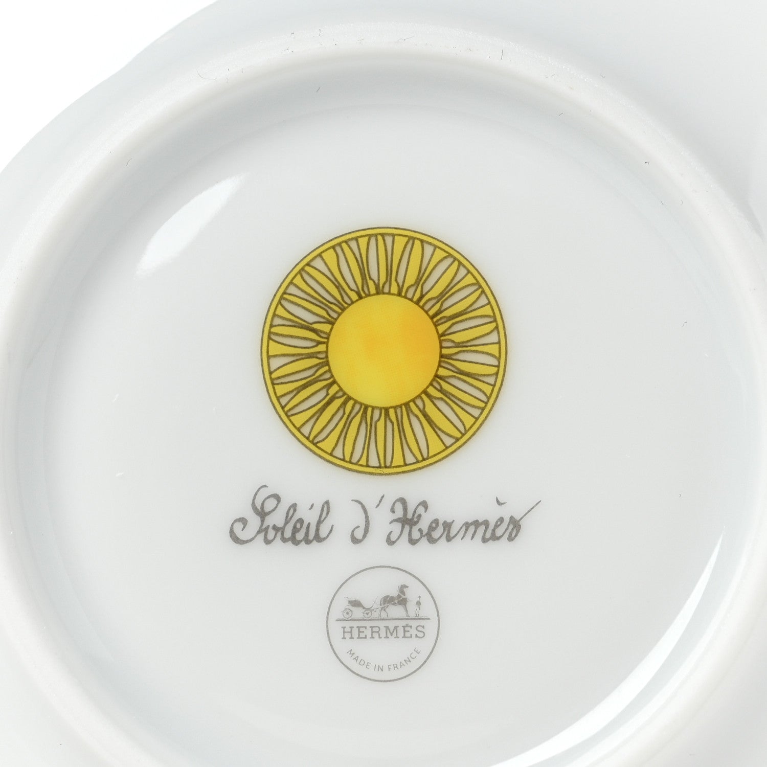 Hermes Porcelain Soleil d'Hermes Breakfast Cup And Saucer Set Of 2 5 of 6