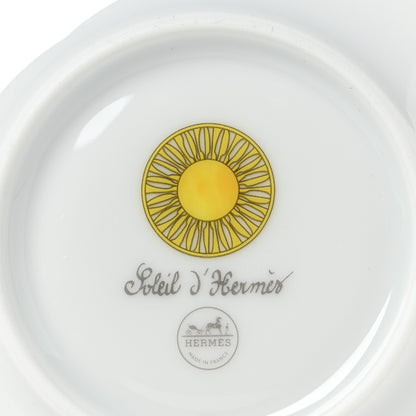 Hermes Porcelain Soleil d'Hermes Breakfast Cup And Saucer Set Of 2 5 of 6