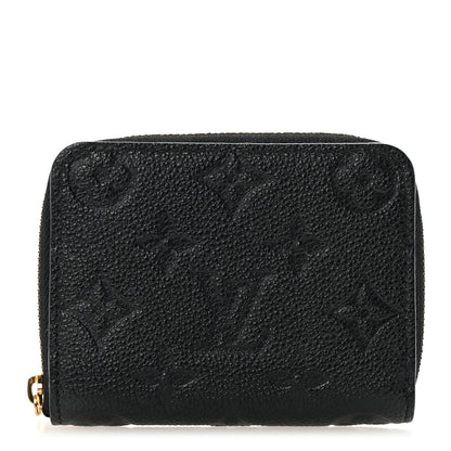 Louis Vuitton Empreinte Zippy Coin Purse Black 1 of 6