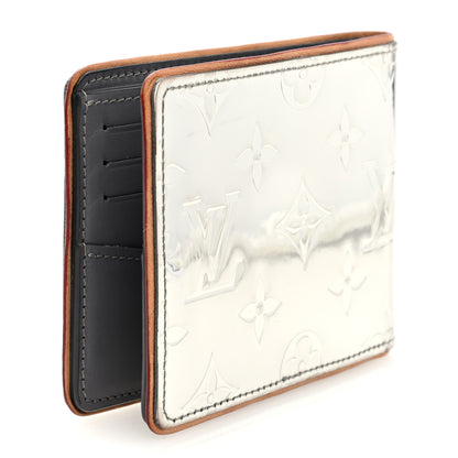Louis Vuitton Monogram Mirror Slender Wallet Silver 3 of 6