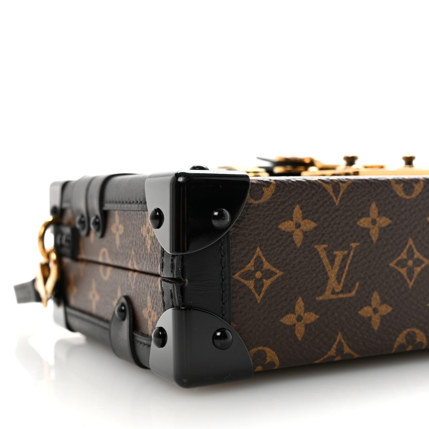 Louis Vuitton Monogram Petite Malle Black 8 of 10