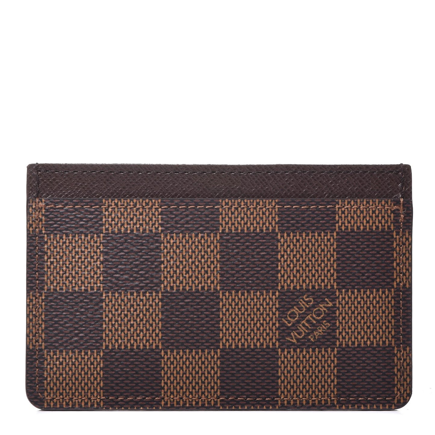 Damier Ebene Card Holder