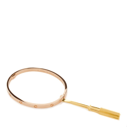 Cartier 18K Pink Gold Small LOVE Bracelet 16 4 of 5