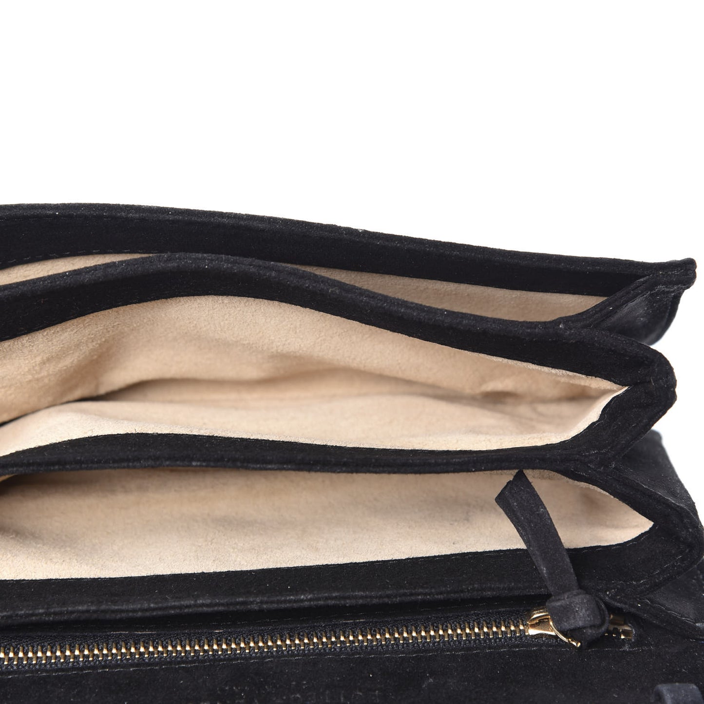 Velvet Intrecciato Top Handle Crossbody Black