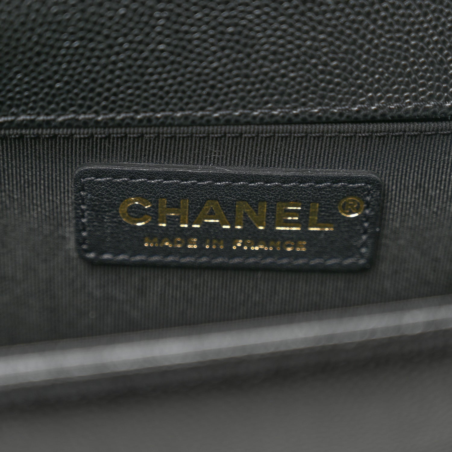 Chanel Caviar Quilted Medium Boy Flap Black 6 of 11