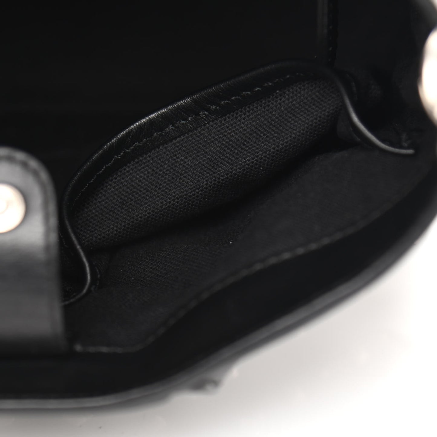 Calfskin Studded Crossbody Bag Black