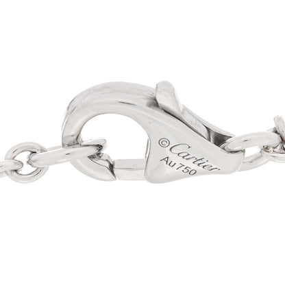 Cartier 18K White Gold Interlocking LOVE Bracelet 3 of 5