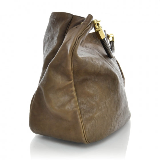 Leather Large Roady Brown