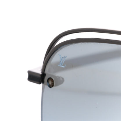 Louis Vuitton Metal LV Boarding Sunglasses Z2337W Black 7 of 8