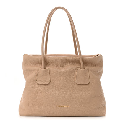 Burberry London Grainy Calfskin Medium Baynard Tote Nude 1 of 16