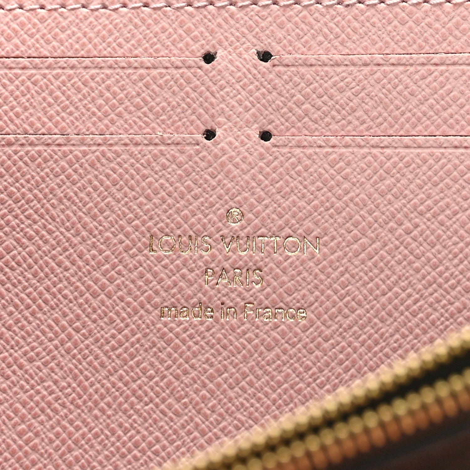 Louis Vuitton Monogram Clemence Wallet Rose Ballerine 6 of 8