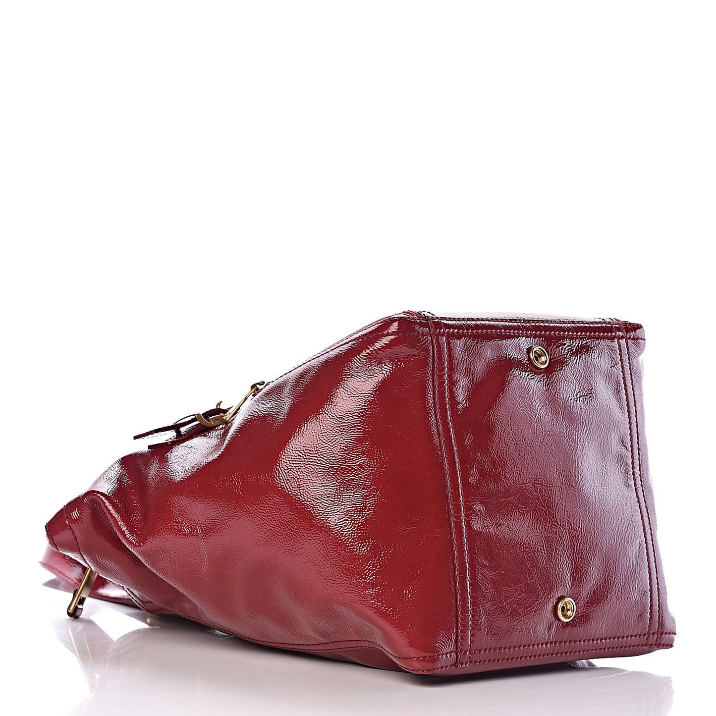 Patent Small Downtown Dark Red