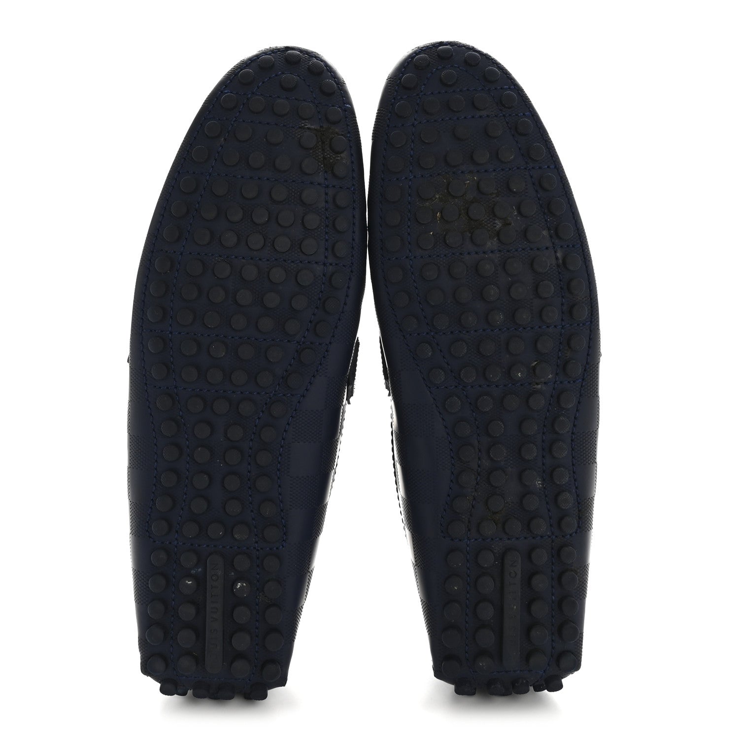 Louis Vuitton Damier Infini Mens Hockenheim Moccasin Loafers 9 Cosmos 6 of 11