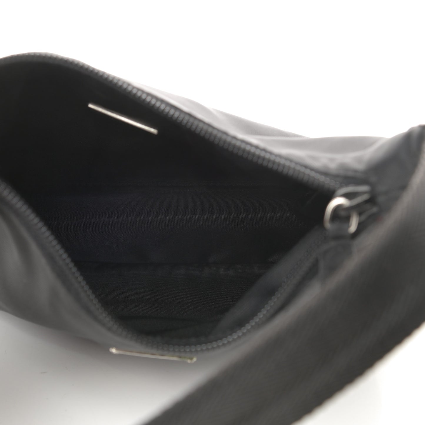 Tessuto Nylon Sport Shoulder Bag Black