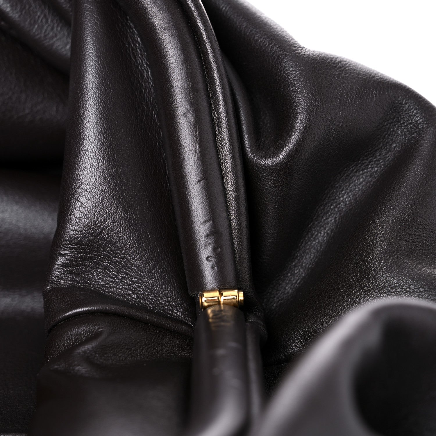 Bottega Veneta Smooth Butter Calf The Pouch Oversized Clutch Fondant 16 of 16