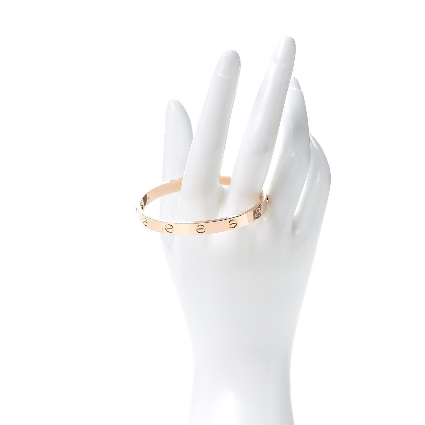 18K Pink Gold LOVE Bracelet 17