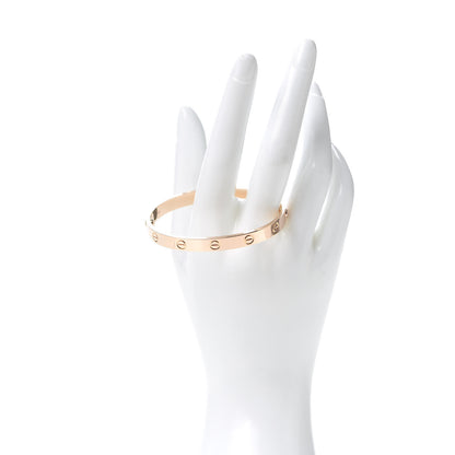 Cartier 18K Pink Gold LOVE Bracelet 17 2 of 5