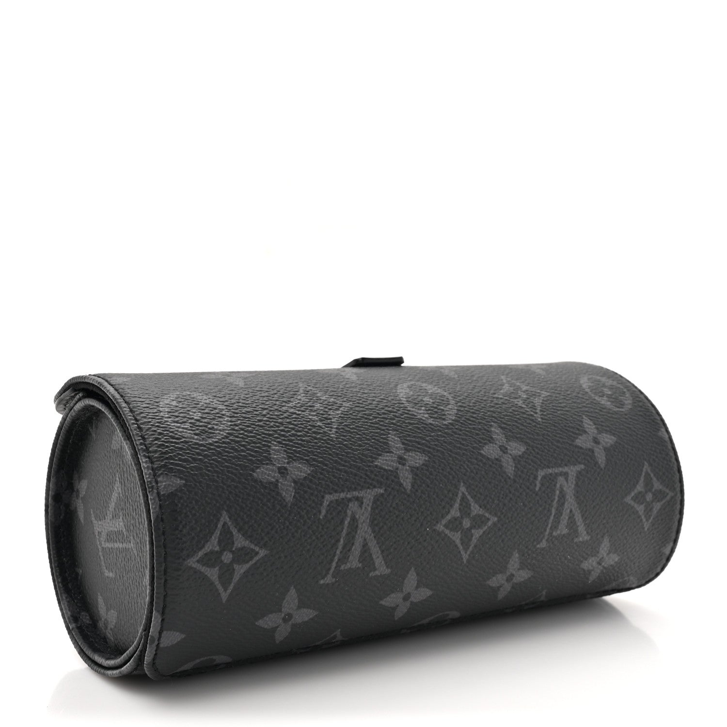 Louis Vuitton Monogram Eclipse 3 Watch Travel Case 3 of 9