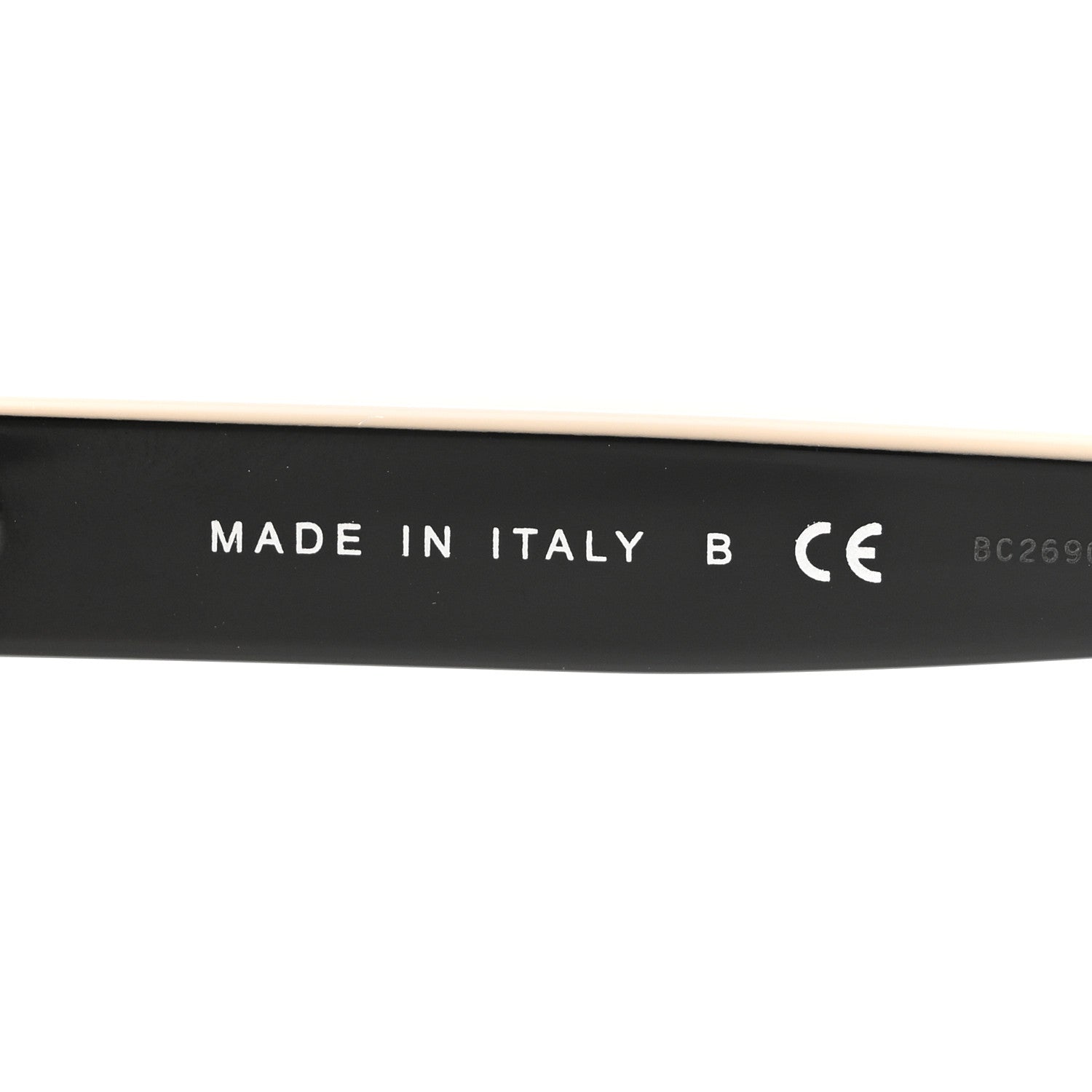 Chanel Acetate CC Butterfly Sunglasses 5414 Black Beige 6 of 7