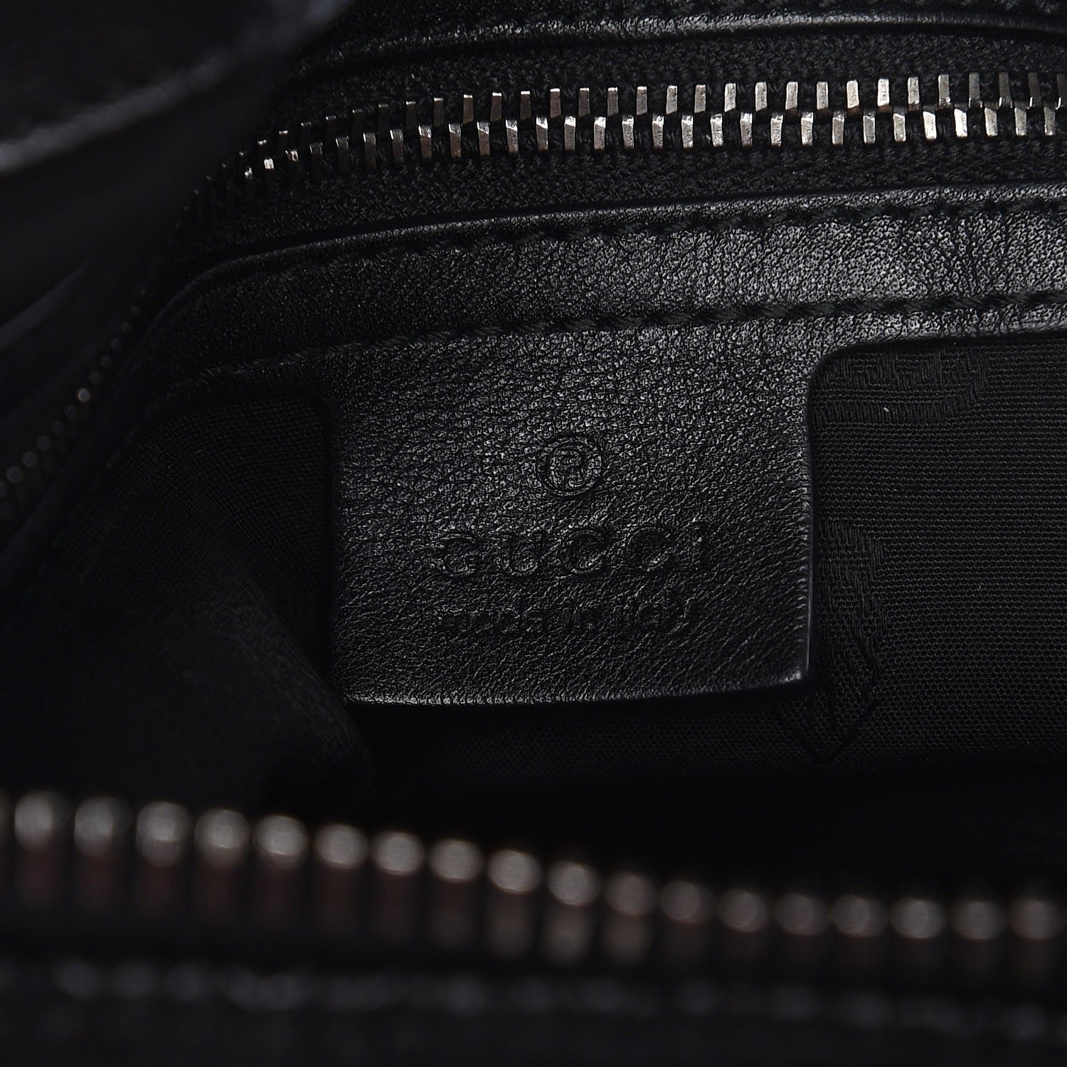 Gucci Calfskin Medium Galaxy Satchel Black 6 of 7
