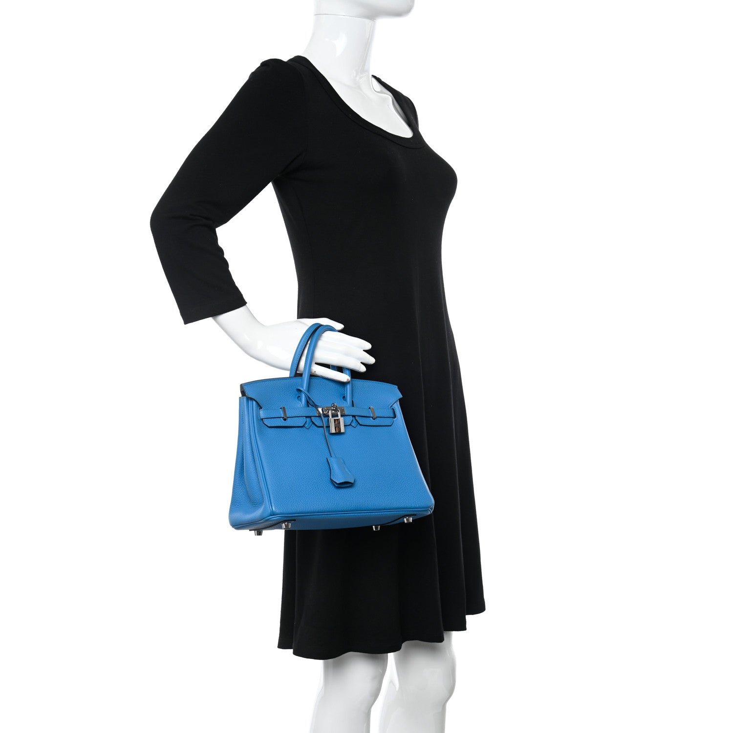 Hermes Togo Birkin 25 Bleu Zanzibar 2 of 11