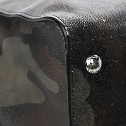 Prada Saffiano Soft Camouflage Print Tote Mimetico 5 of 7
