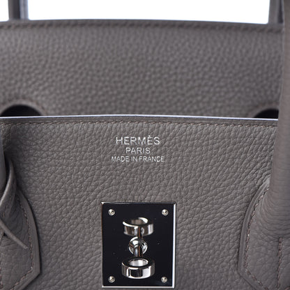 Hermes Togo Birkin 35 Etain 24 of 37