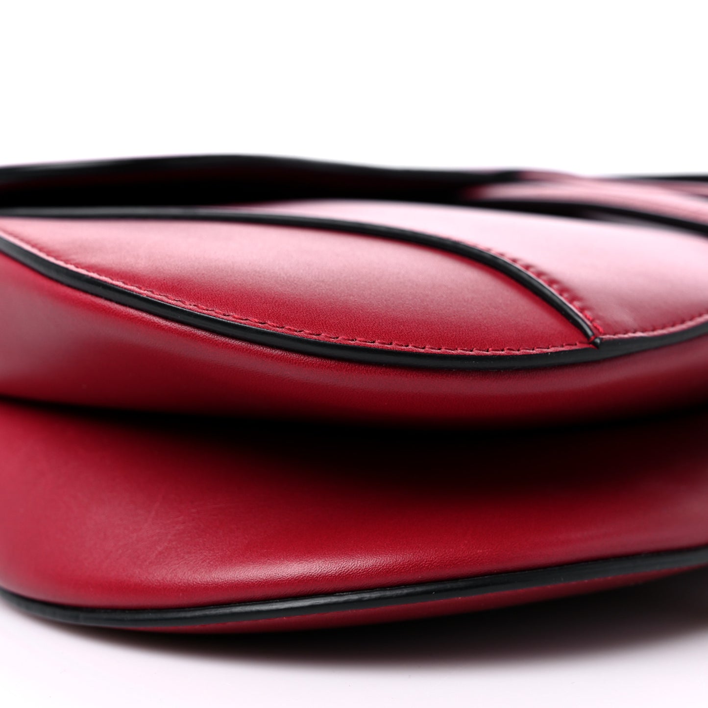 Calfskin Saddle Bag Scarlet