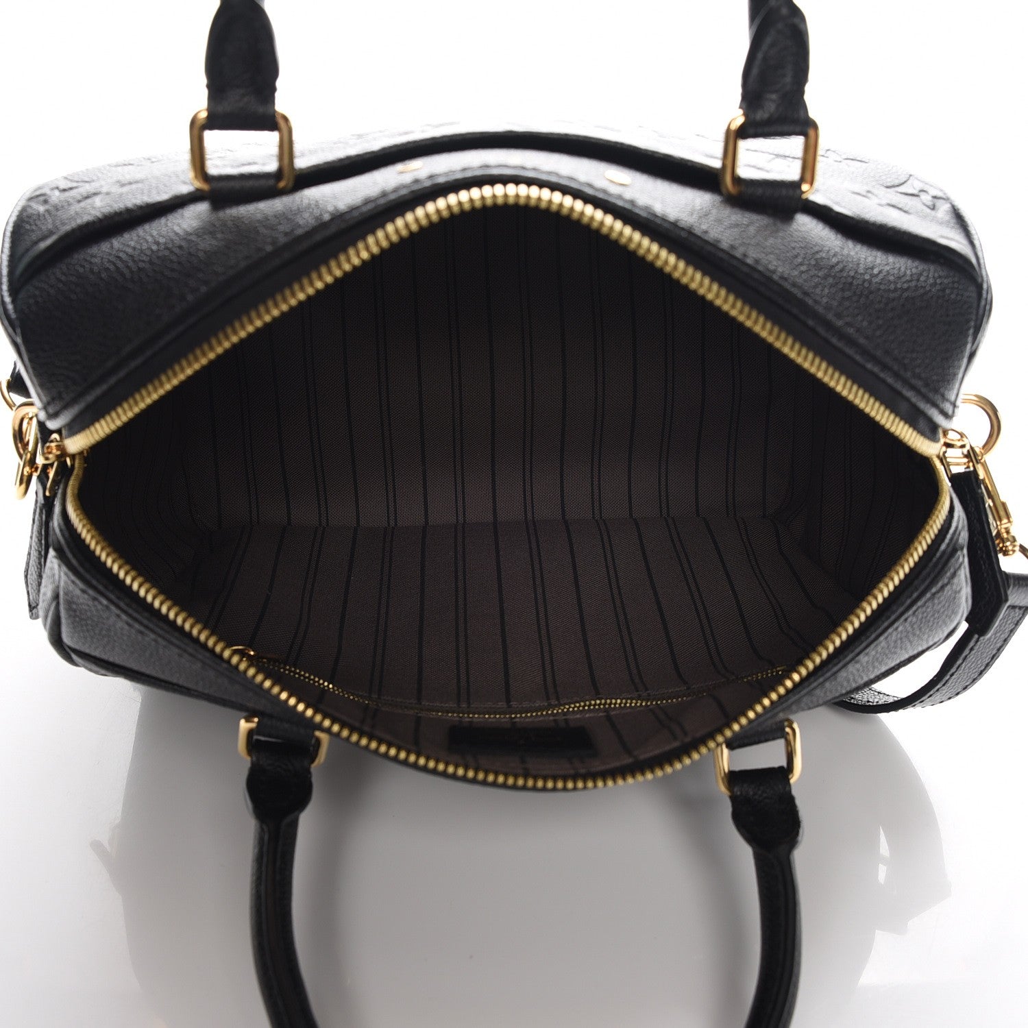 Louis Vuitton Empreinte Speedy Bandouliere 25 NM Black 6 of 8