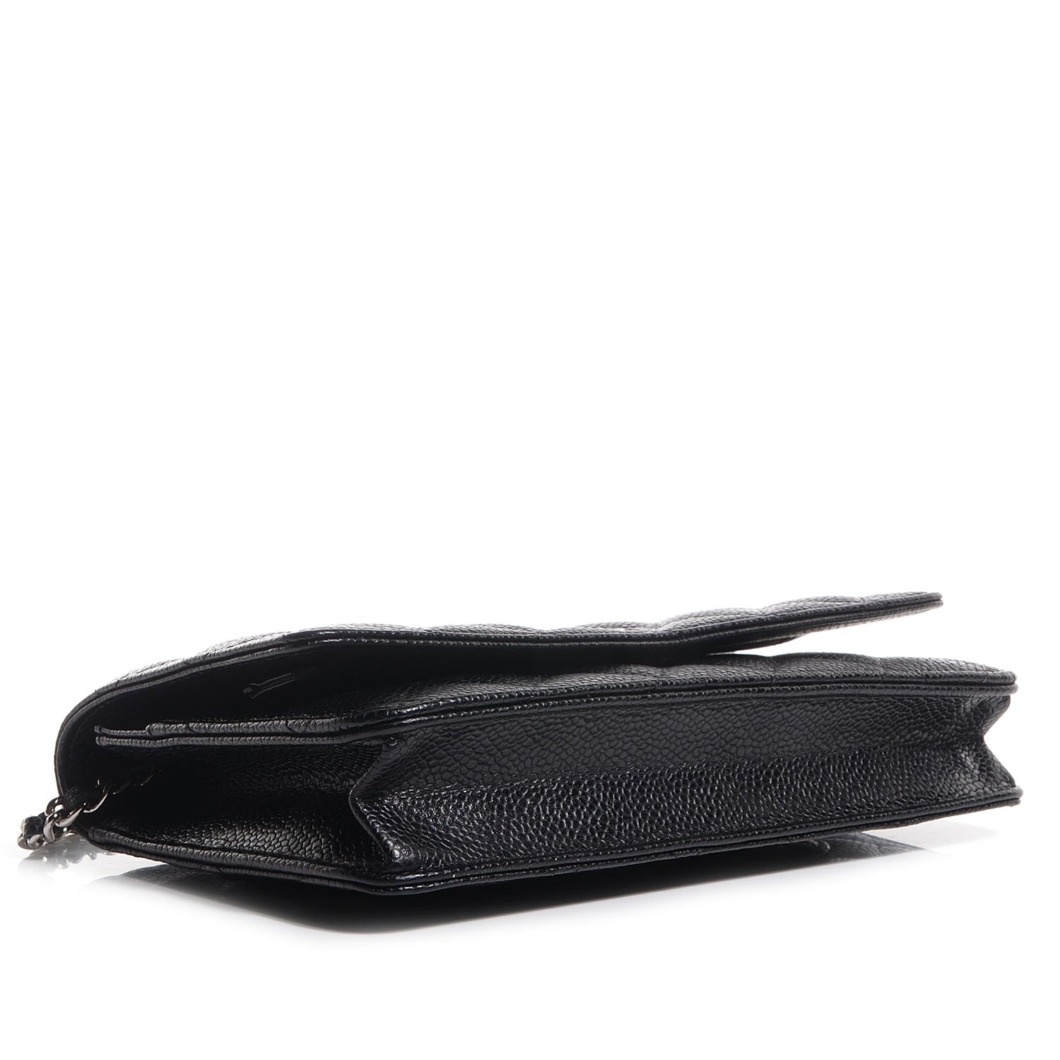 Chanel Caviar Quilted Wallet On Chain WOC Black 4 of 9
