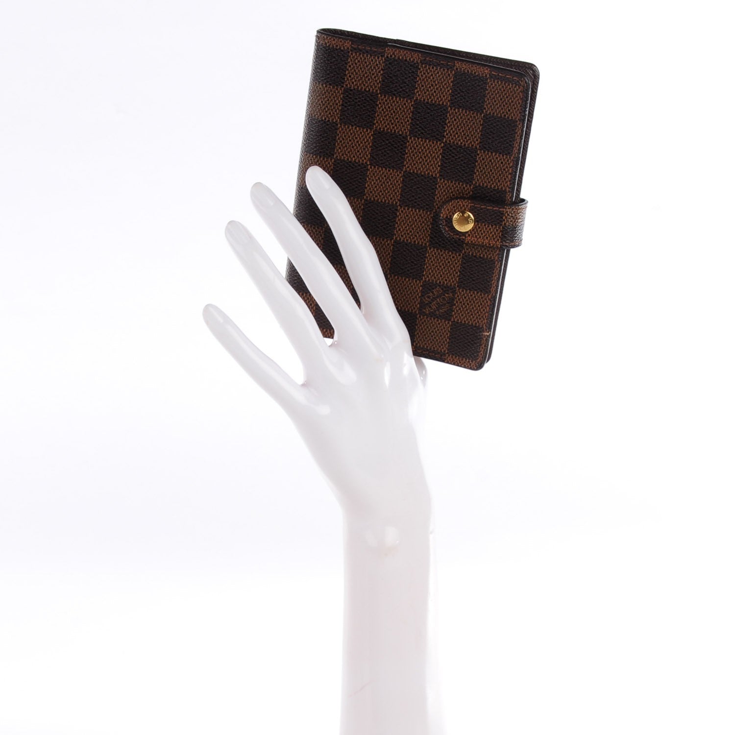 Louis Vuitton Damier Ebene Small Ring Agenda Cover 2 of 7